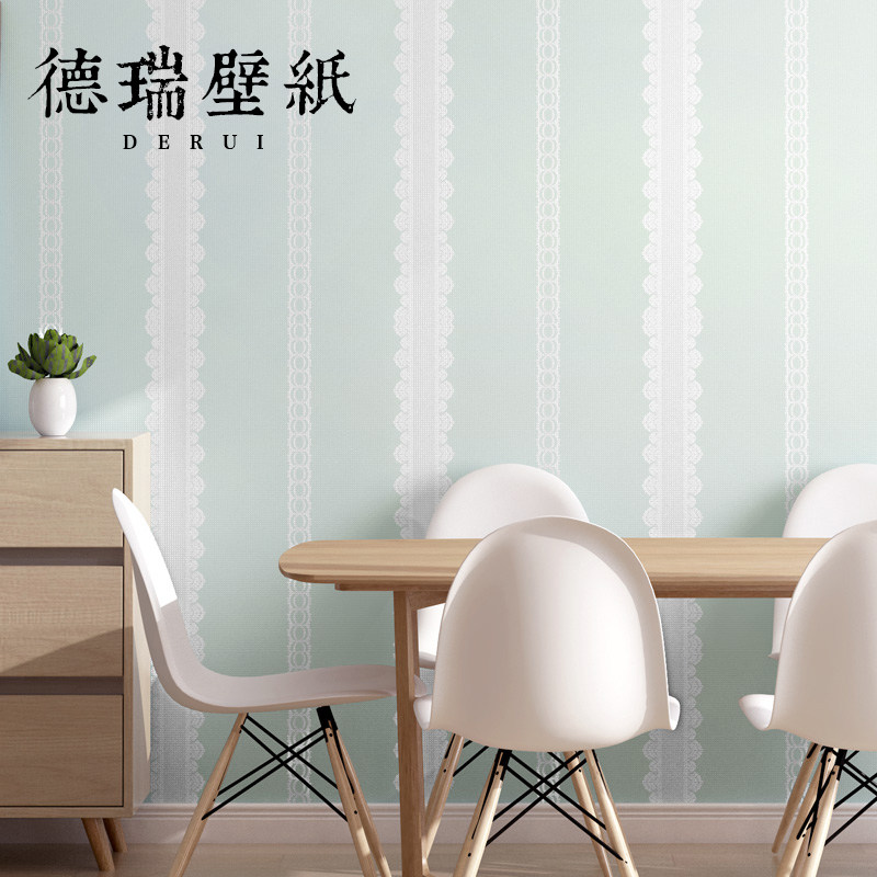 Modern simple self-adhesive wallpaper Pastoral style dormitory bedroom room living room background wall paper household waterproof moisture-proof