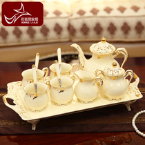 Eurostyle Creative Practical Tea Set Suit Home Living Room Adornment Swing Piece Moving Jo Relocation New Residence Wedding Gifts