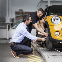 MINI replacement brake disc pad maintenance deposit voucher-one brake fluid maintenance service