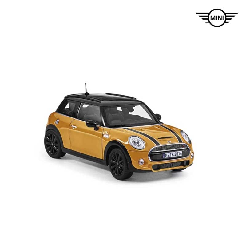 MINI COOPER S pullback car model PUZZLE early education children'S toy car Creative inertial car