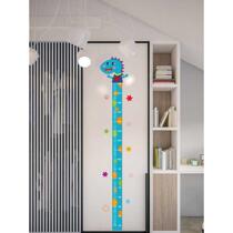 Childrens room height measurement can record babys height wall stickers living room measurement ruler removable self-adhesive wall stickers