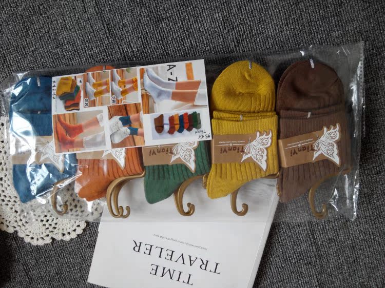 Phiên bản Hàn Quốc của tất nữ cotton vớ đại học ống gió thể thao vớ thoáng khí mồ hôi trắng vớ vớ chân