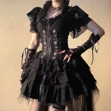 Ozz Xiaqi Rose Gothic Lolita Punk Wind