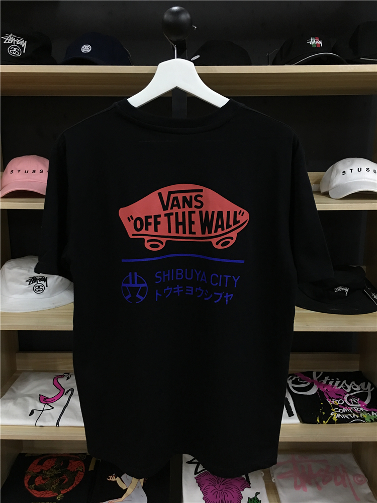 Vans / Fans áo ngắn tay 2018 mùa hè mới dành cho người yêu áo thun thể thao nam chính hãng