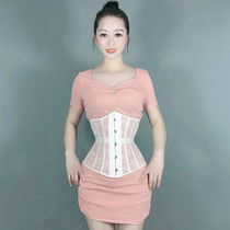 Summer thin incognito lace invisible breathable waist belt clothing Summer ultra-thin shapewear abdominal belt artifact