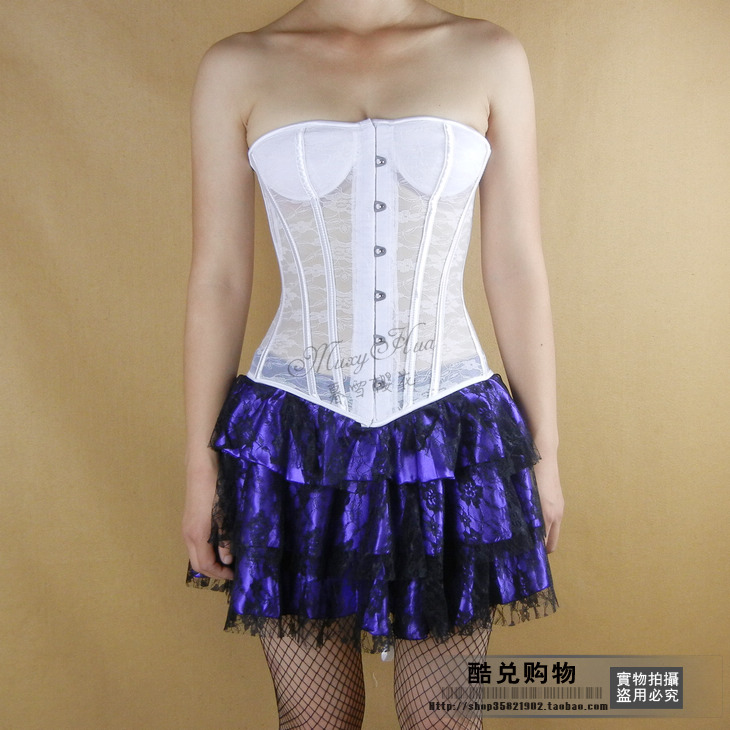 Corset đồ lót quây corset cưới dây đai bụng eo corset ngực giảm béo ngực ngực tòa án