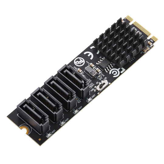 Lekuo four-port array card RAID10RAID1