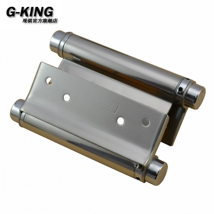 Spring hinge free door closing hinge bidirectional automatic return spring hinge 4 inch bidirectional spring door hinge