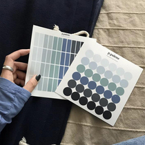 (stickers ) Korea ins Wind Texture Gray Morandi Color Stickers Set self-supplies