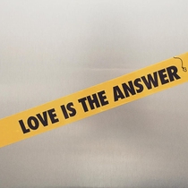 ) Love is the love of the Lve is answyer) Love is the only big sticker supermeme bump color strip Arbitrary sticker love fried