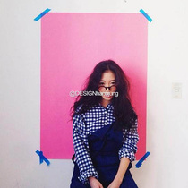 ) color paper) multi-color illusion super large ins background paper Korean style shooting Channel