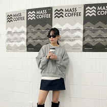 COFFEE Korea ins wind cafe sticky simple poster set Wall sticker photo props recommended