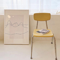 ) line) Korean ins style simple design sense art line decoration poster decoration recommendation