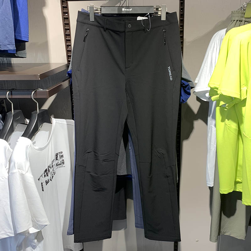 Pathfinder Hiking Pants Men 19 Autumn Winter Outdoor Windproof warm elastic Men and women Soft Shell Pants TAMH91121