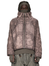 HAMCUS Quilted pyra-hood jacket TM