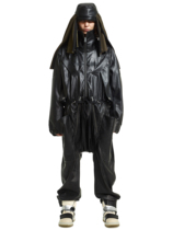 HAMCUS Darkseers synthetic leather jumpsuit BK