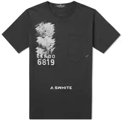 The owner recommends STONE ISLAND Shadow Project Shadow Series short-sleeved T-shirt round neck