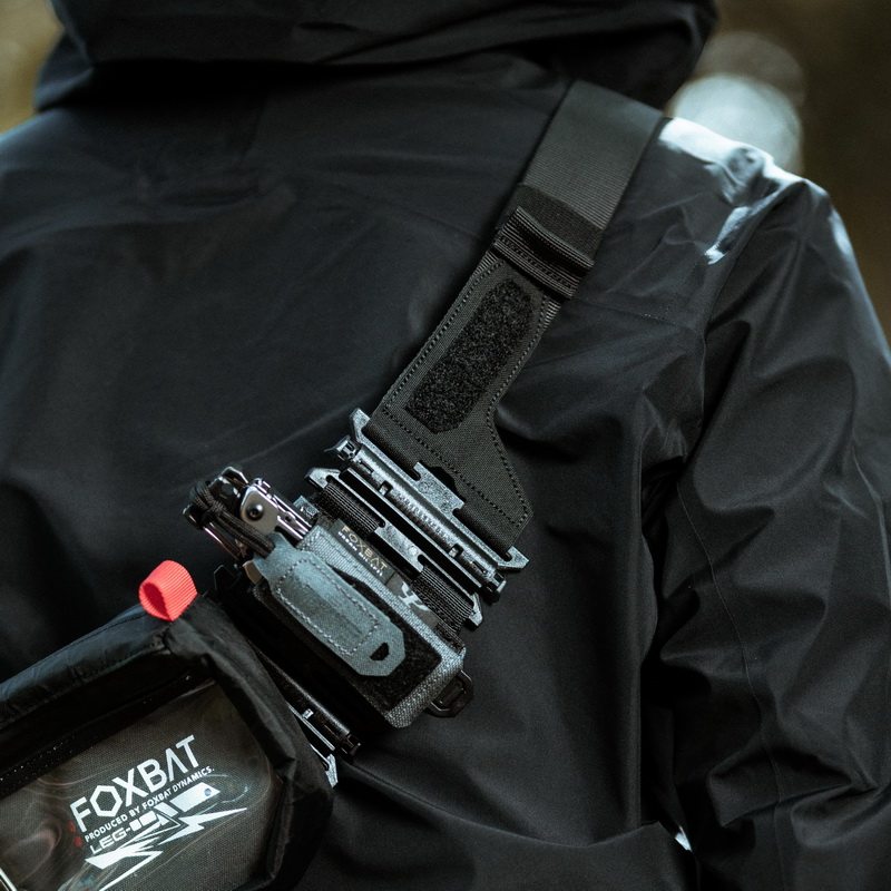 (FOXBAT-FOX INDUSTRIAL AS SHOP) ACS-09 HMS modular shoulder strap magnetic buckle MOLLE extension