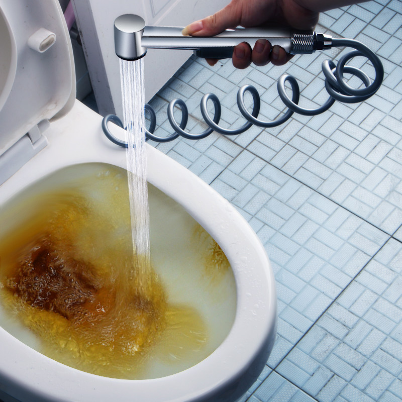 Snorkeling spray gun tap Toilet Companion Flushing Cleaner Woman Private Place Toilet Spray Head Dressing Room Woman Washers Butt