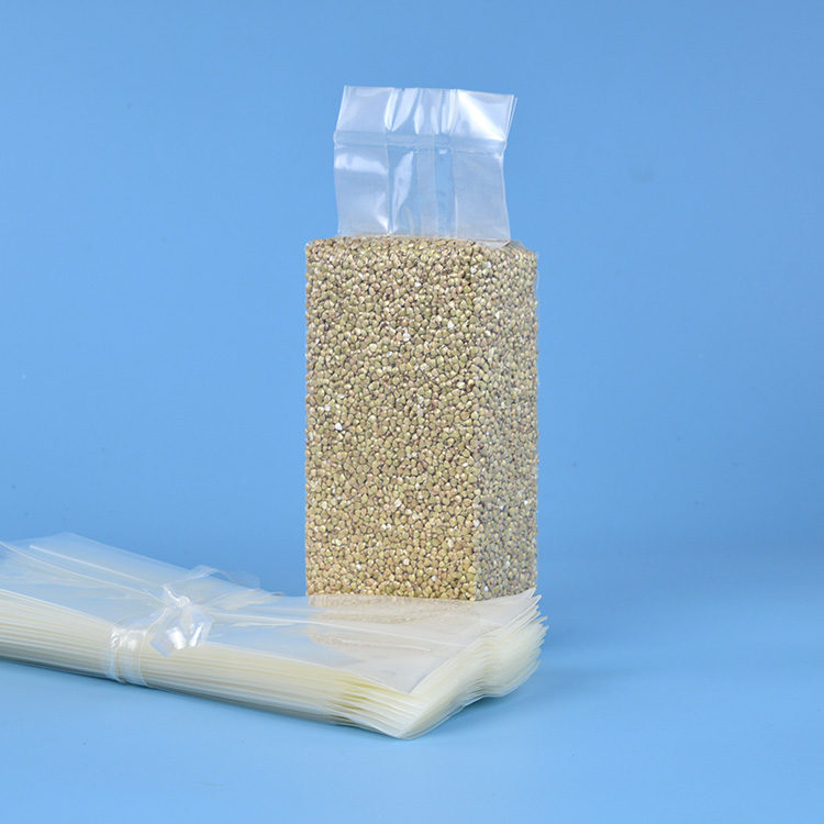 Wholesale thickened rice brick vacuum bag 2 catties 10 6 * 34 Nylon glossy rice cereal vacuum packing bag customizable