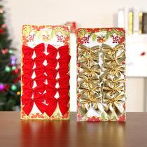 Christmas Ornaments Bow Ornaments Christmas Bows 12 Accessories Christmas Tree Decorations
