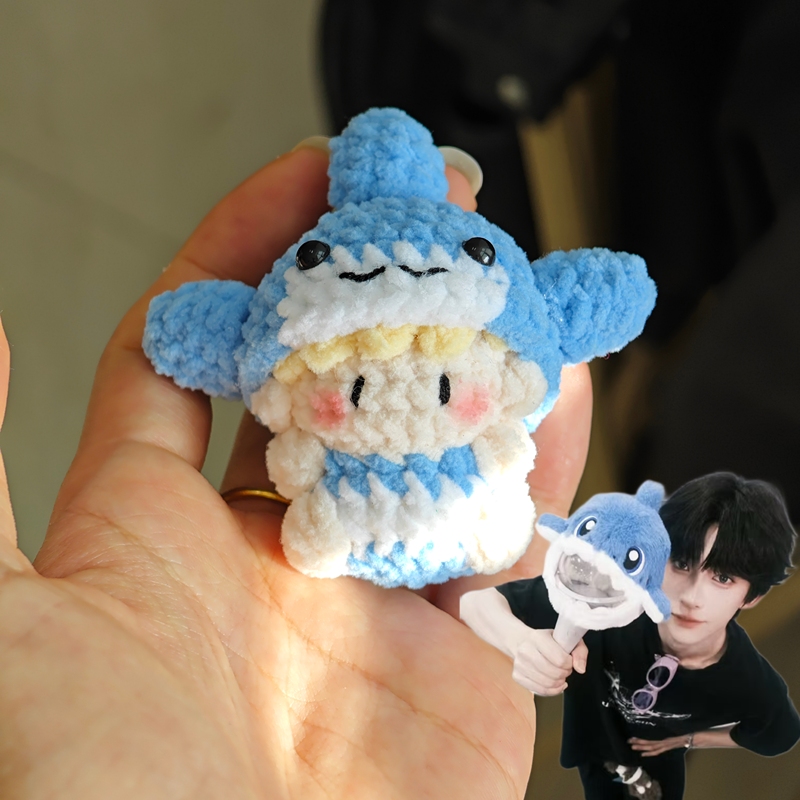 Finished Product: Liu Yu's Soft Candy Crochet Cute Bag Keychain Phone Pendant Handmade Healing Special Gift Finished Product: Liu Yu's Soft Candy Crochet Cute Bag Keychain Phone Pendant Handmade Healing Special Gift
