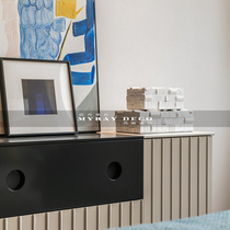 Designer wabi-sabi style geometric building block jewelry box ornaments model room cloakroom watch necklace storage box