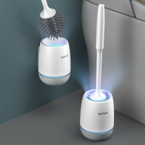 Toilet brush suit hanging wall style toilet brush toilet brush Go to dead angle wall-mounted soft brush toilet cleaning brush