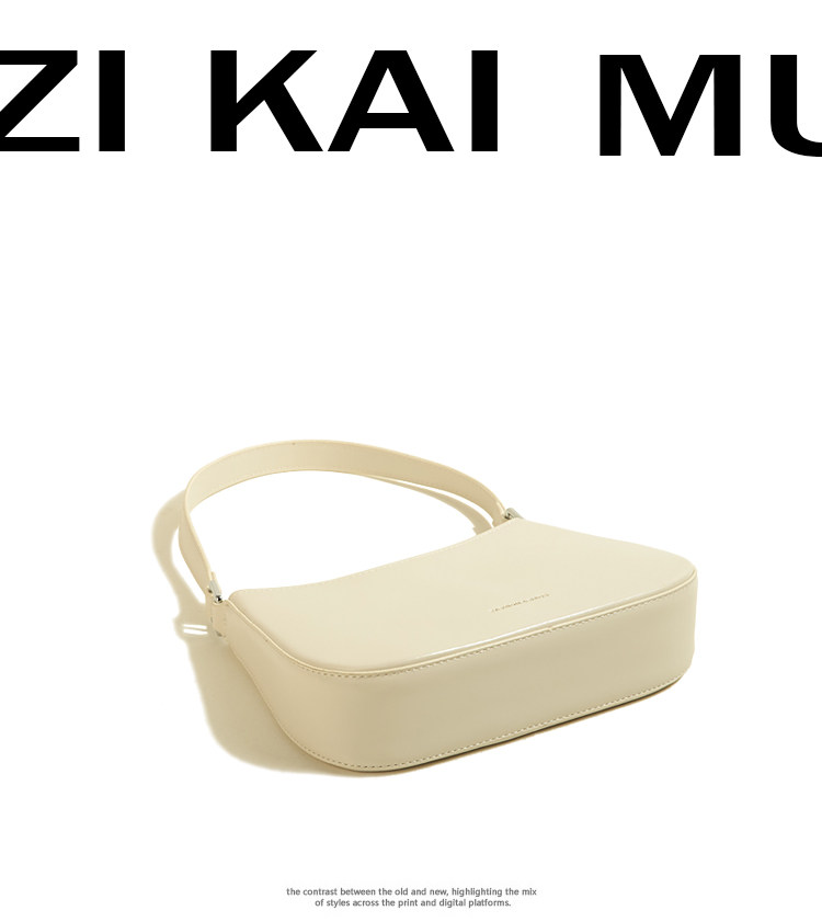 Подмышками пакет muzikai正品高级质感轻奢腋下包包女2023新款时尚单肩手提小方包 Muzi&kai