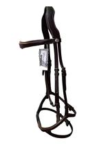 Italian prestige pure cowhide brown water Leather imported horse harness