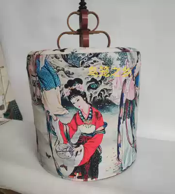 Yas' cage, thrush, high-end cloth, twelve gold forks