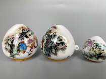 Sichuan cage thrush cage bird cup food cup food tank Happy Yingmen figure color flower series