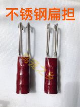 Stainless steel pole for walking birds special retractable easy to carry a portable two bird cage artifact