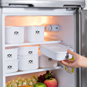 hộp bento giữ nhiệt Baililai tủ lạnh nhựa trái cây hộp lưu trữ lò vi sóng hộp ăn trưa hình chữ nhật nhỏ hộp ăn trưa hộp lưu trữ thực phẩm - Hộp cơm điện sưởi ấm hộp com giữ nhiệt elmich