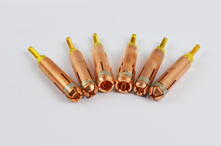 Black Wolf stud chuck New 6mm stud welding gun chuck welding gun accessories Copper welding nails