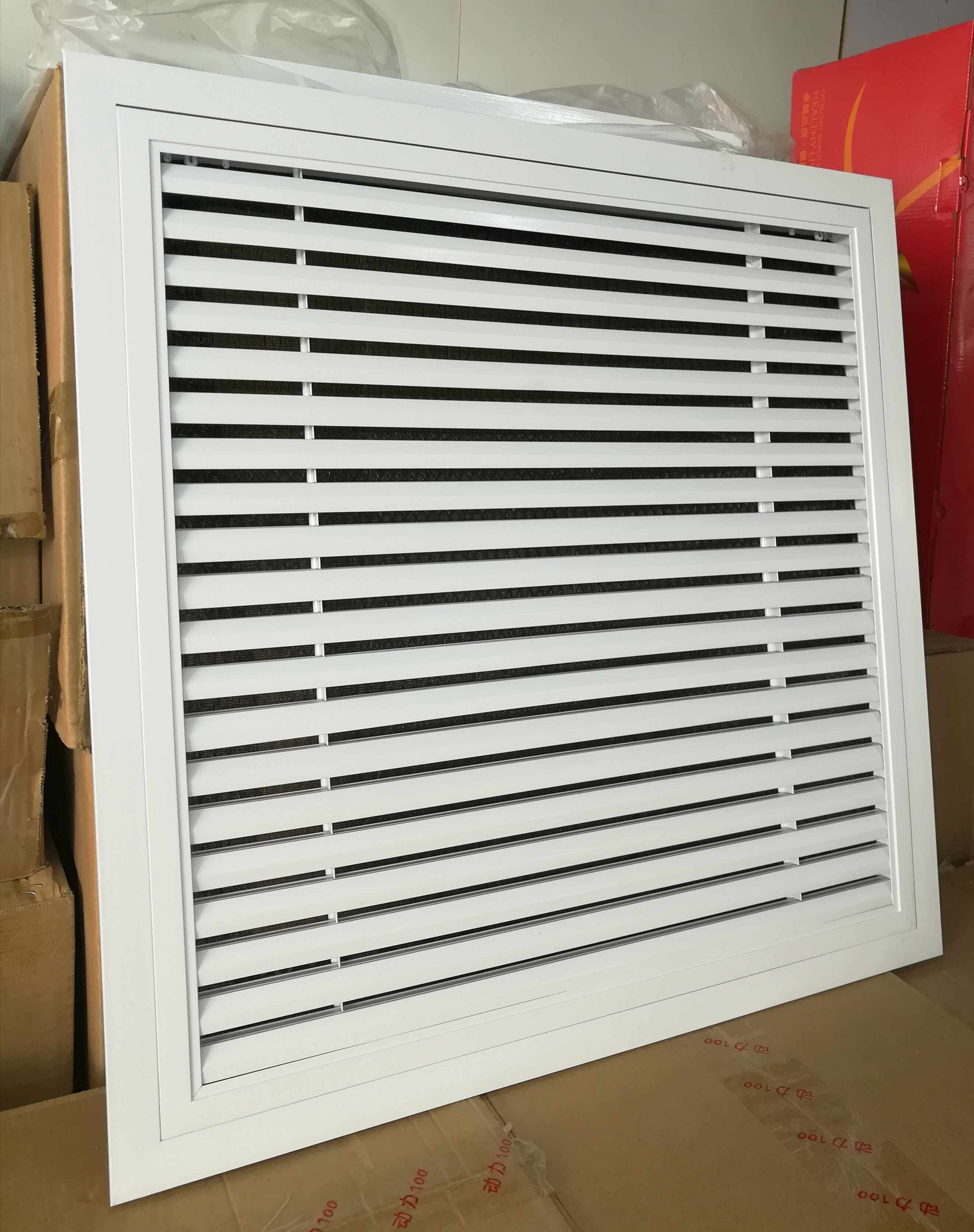 Central air-conditioning air-conditioning air outlet aluminum alloy louver custom size heating cover gas meter water meter overall cabinet louver