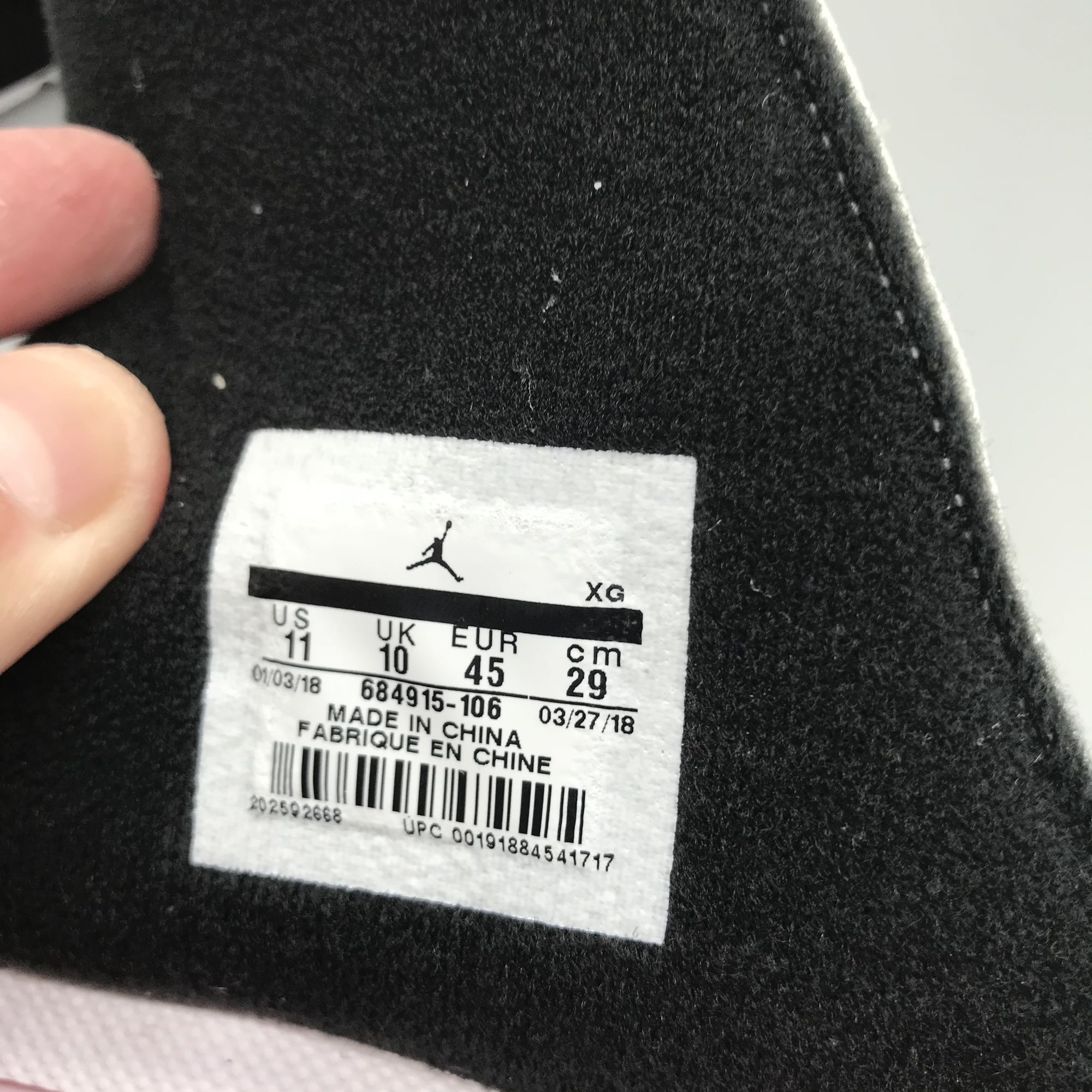 Xia 684915-106 truy cập trong nước JORDAN HYDRO XIII dép thể thao AJ13 Joe 13 Panda dép tổ ong