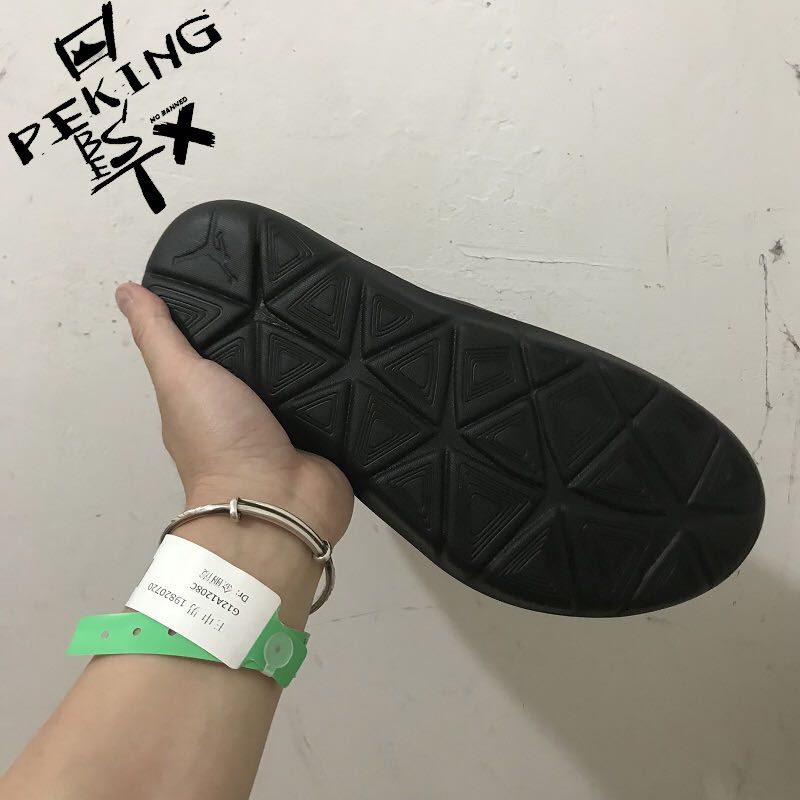 Summer AA2517-003 JORDAN 14 LAST SHOOT Dép thể thao AJ14 Đen Đỏ Joe 14 Dép dép zara