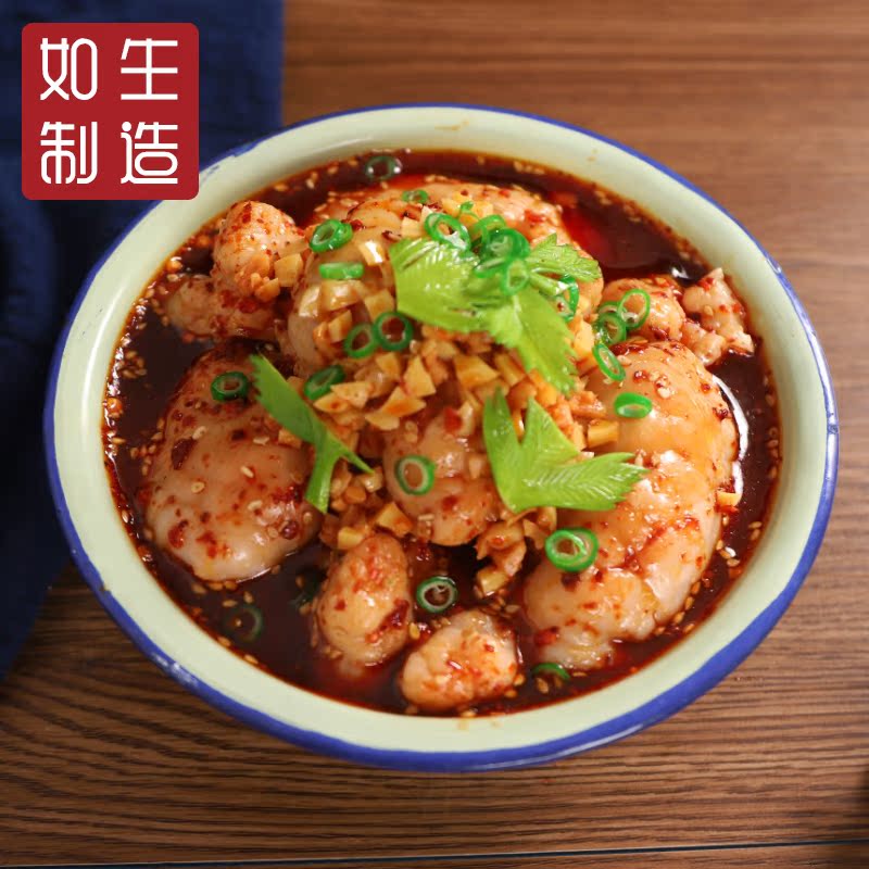 Simulation Pig Brain Model Simulation Roast Pig Brain Model Red Oil Pig Brain Simulation Dish Customized Iron Plate Potato Food Model