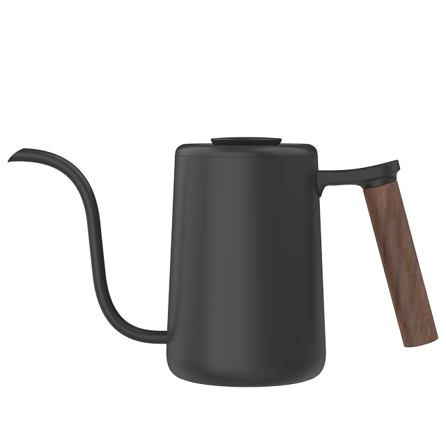 Taimoyu Youth hand-brewed fine-mouth coffee pot 304 stainless steel drip-type home hanging ear coffee ຫມໍ້ກາເຟປາກຍາວ