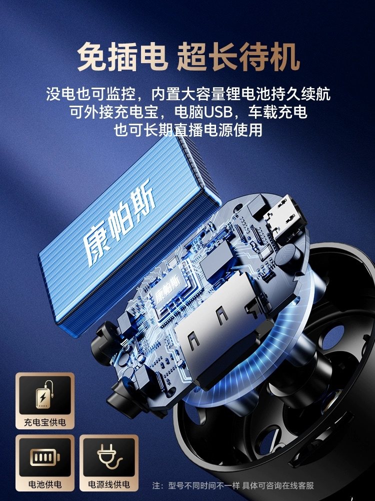 Camera for Home Use, Wireless Wifi, Can Be Connected to Mobile Phone for Remote Access, Indoor, No Need for Power Plug, High-Definition Night Vision, Door Peephole Monitoring