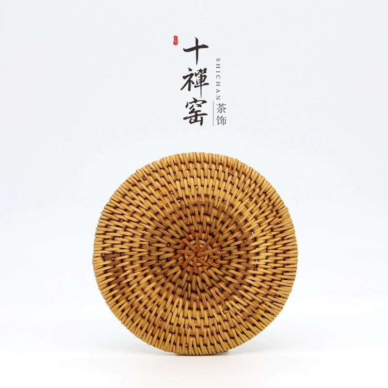 Ten Zen kiln hand - made vine cup cup cup cup cup cup cup cup cup cup cup cup cup insulation mat tea mat