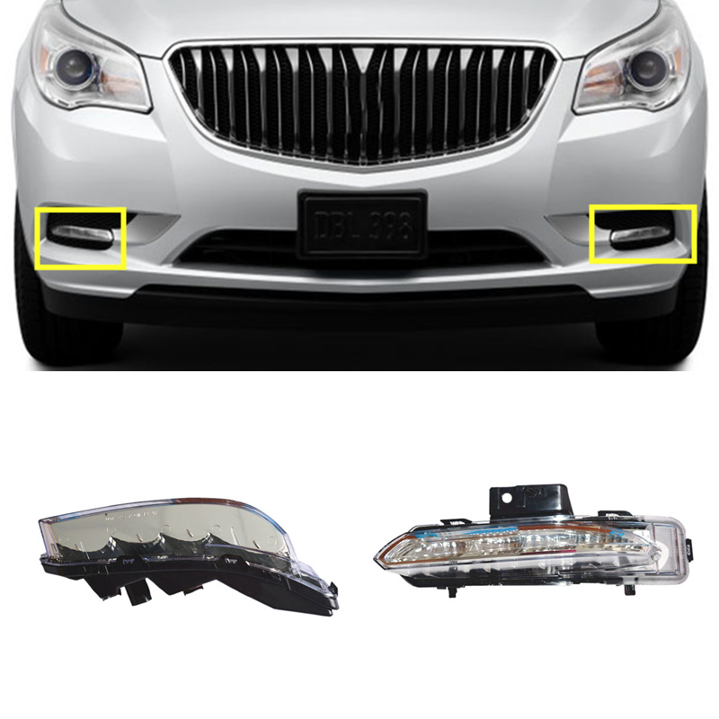 2pcs For Buick Enclave 2014 2016 Front Turn Signal Light