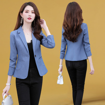 Small suit jacket female autumn outfit 2022 new women's short top lady small temperament professional suit suit suit suit suit