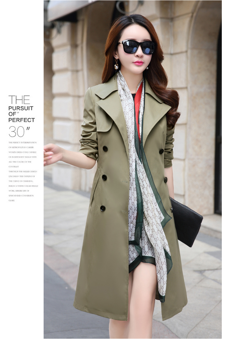 Trench pour femme en Polyester - Ref 3227202 Image 14