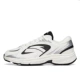 912235597-2 Ivory White/Black/Silver