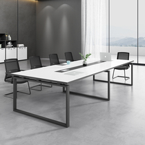 Conference table long table simple modern size negotiation training reception Workbench office furniture table and chair combination