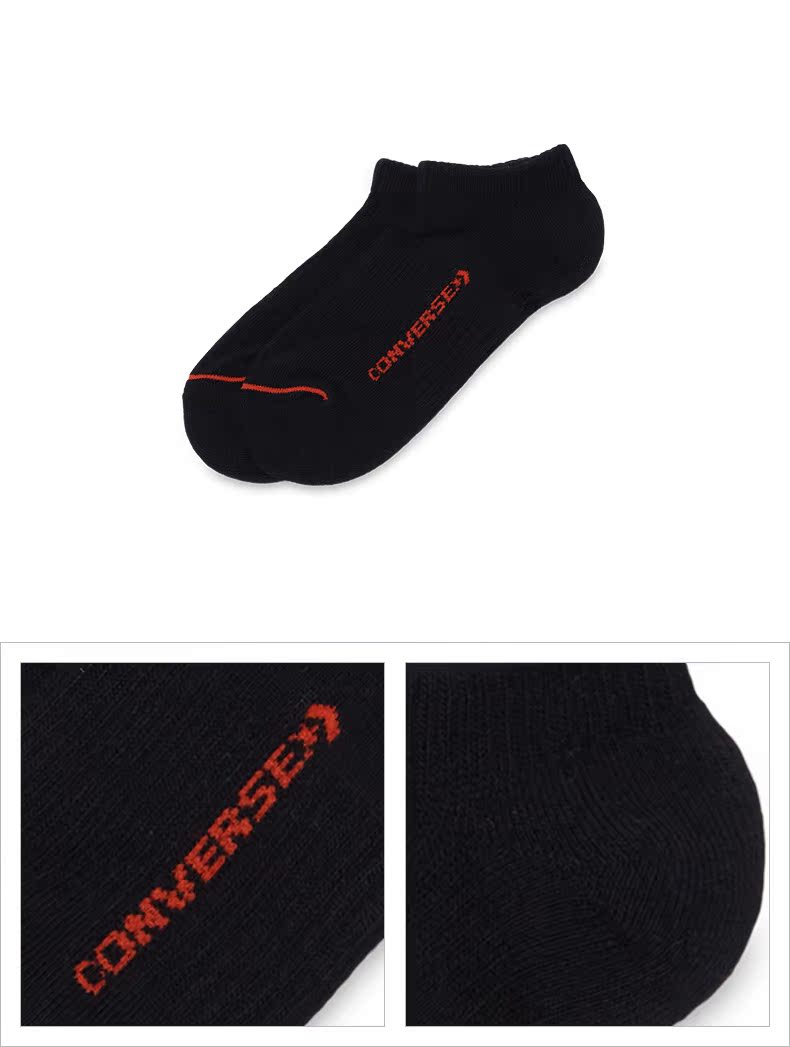 CONVERSE 匡威 socks Vớ thể thao thời trang cổ điển 10008737 tất cute