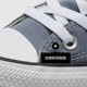 CONVERSE Converse official AllStar men's and women's high-top canvas shoes silver frost gray gray A02786C