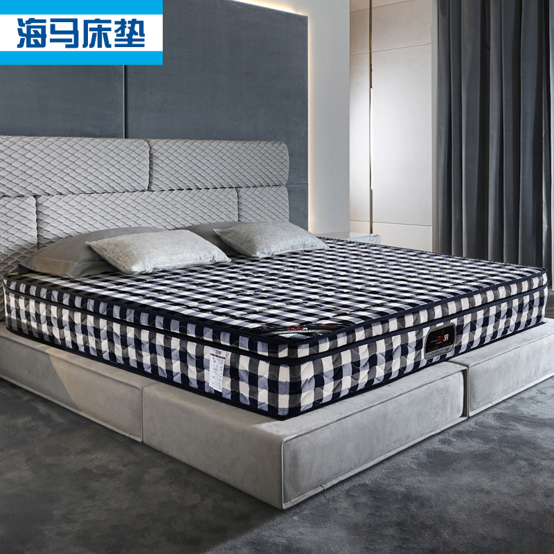 Seahorse Latex Mattress Mat Dreams 1 5 m 1 8m Ultra Soft Independent Spring Brands Soft And Hard Dual-use 5 Stars Hotel-Taobao